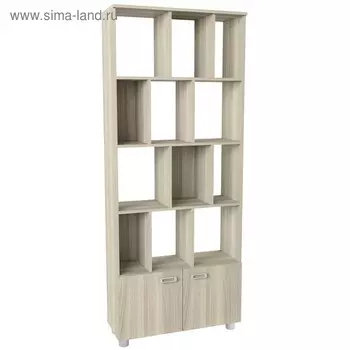 Стеллаж Альянс 1, 820х310х2000, Ясень шимо светлый