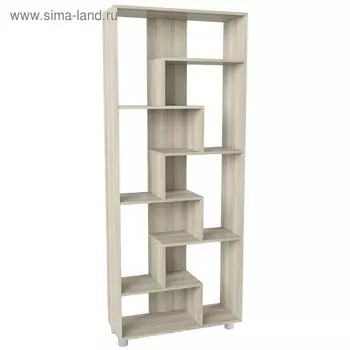 Стеллаж Альянс 3, 820х310х2000, Ясень шимо светлый