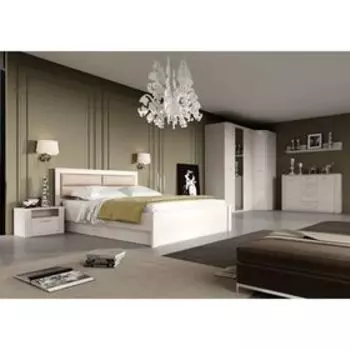 Стеллаж Cпальня Элана Бодега белая