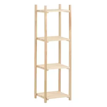 Стеллаж деревянный 4 полки 140 х 40 х 40 см
