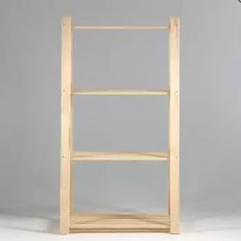 Стеллаж деревянный «Горка», 4 полки, 1508448 см, хвоя, напольный