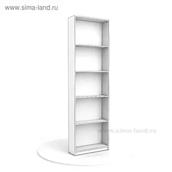 Стеллаж из ЛДСП, 6020200 см, цвет белый