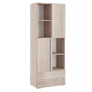 Стеллаж «Лайк 14.01», 700 420 1760 мм, цвет дуб мария / галька