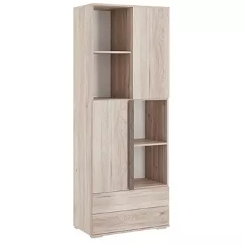 Стеллаж «Лайк 14.01», 700 420 1760 мм, цвет дуб мария / какао