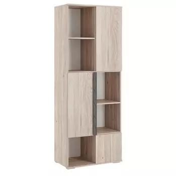 Стеллаж «Лайк 16.01», 700 × 420 × 1760 мм, цвет дуб мария / графит