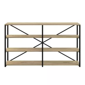 Стеллаж «Лофт» DQ ITLA, 1600355900 мм, цвет дуб/табачный