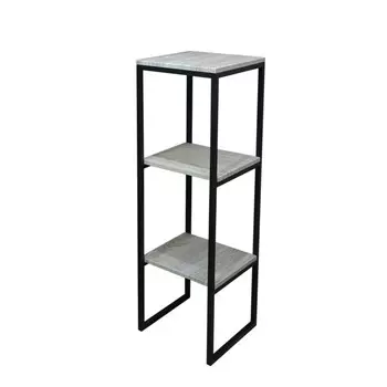 Стеллаж «Лофт» Muette Fir, 3503501100 мм, цвет чёрный муар