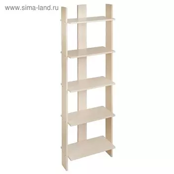 Стеллаж Малый 580х250х1800 Венге светлый