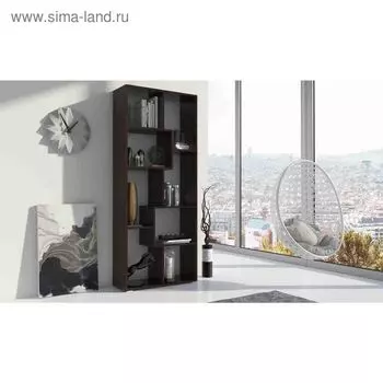 Стеллаж «Матрица», 684 250 1620 мм, цвет венге