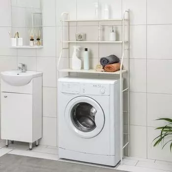 Стеллаж над стиральной машинкой, 68,5×156×26 см, цвет бежевый