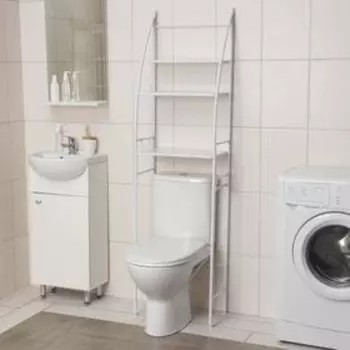 Стеллаж над унитазом, 5032166 см, цвет белый