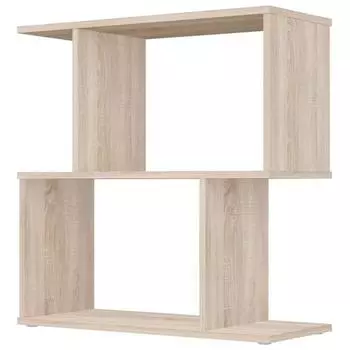 Стеллаж Polini Home Smart, фигурный, 2 секции, цвет дуб