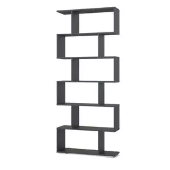 Стеллаж «СТ 1», 800 × 252 × 1908 мм, цвет чёрный