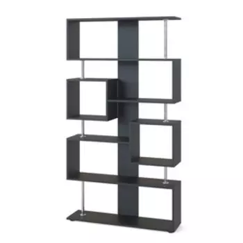 Стеллаж «СТ 2», 988 × 268 × 1810 мм, цвет чёрный