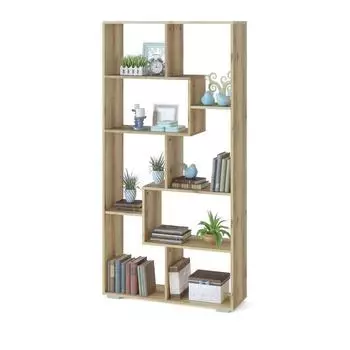 Стеллаж «СТ 4», 900 ×296 × 1816 мм, цвет дуб делано