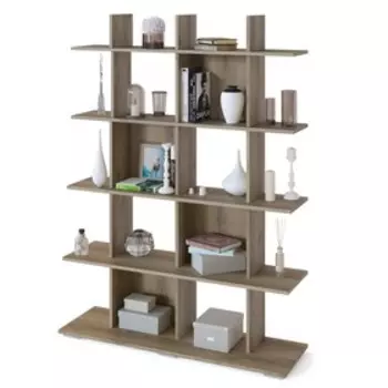 Стеллаж «СТ-5», 1200× 356× 1626 мм, цвет дуб делано