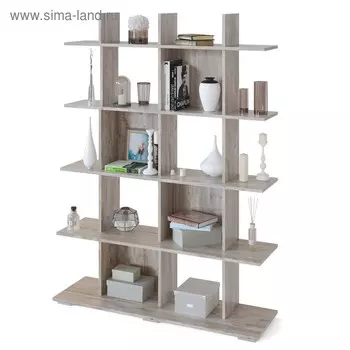 Стеллаж «СТ-5», 1200× 356× 1626 мм, цвет дуб юкон