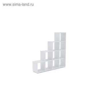 Стеллаж Стильный, 1430х300х1450, Белый