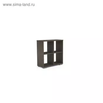 Стеллаж кубический «Стильный», 720300740 мм, цвет венге тёмный
