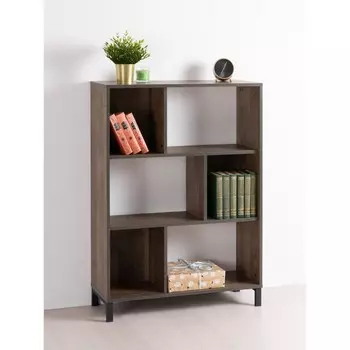 Стеллаж Стронг 13.346, 820х300х1136, Дуб гранж колониальный/Интра