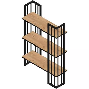Стеллаж "Тетрис-100", 69 х 21 х 100 см