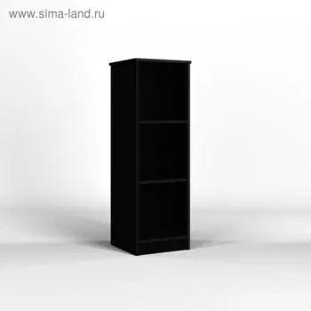 Стеллаж узкий 400*380*1220 Черный