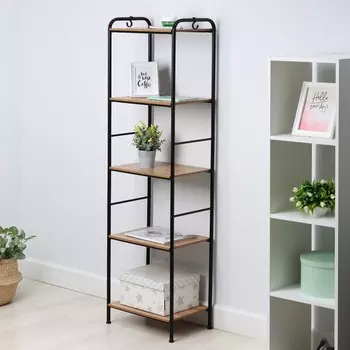 Стеллаж «Валенсия 15W», 45.530155.5 см, чёрный