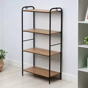 Стеллаж «Валенсия 24W», 65,530120,5 см, цвет чёрный