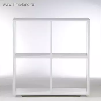 Стеллаж Зиг-заг, 710х356х720, Белый