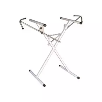 Стенд WIEDERKRAFT WDK-65027, с регулируемыми дополнительным стержнями, Х-образный