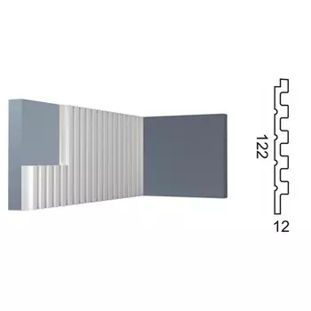 Стеновая панель Kr208SP, 12,2х1,2х270 см