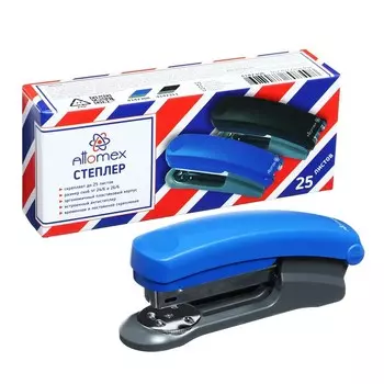 Степлер №24-26/6 25л deVENTE Attomex пластиковый, к/к синий 4142308