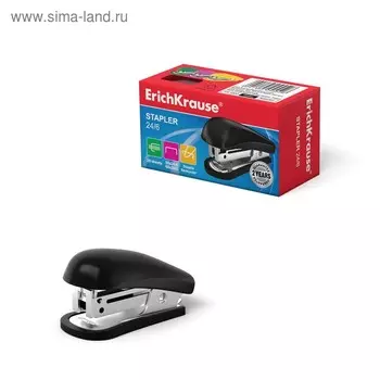 Степлер канцелярский № 24/6, ErichKrause mini, до 20 листов, МИКС