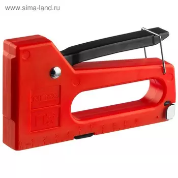 Степлер MIRAX, пластиковый корпус, для тонкой скобы тип 53 (4-8 мм)