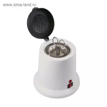 Стерилизатор JN 9008B, гласперленовый, для маникюрных инструментов, белый