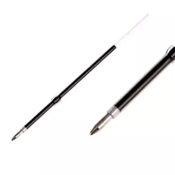 Стержень шариковый, 1.0 мм, длина 107 мм, с ушками, для автоматических ручек, чернила синие