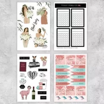 Стикербук «Для важных заметок», 12 18 см