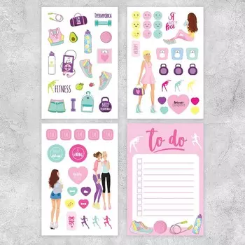 Стикербук «#СПОРТ», 14 21 см - 8 листов