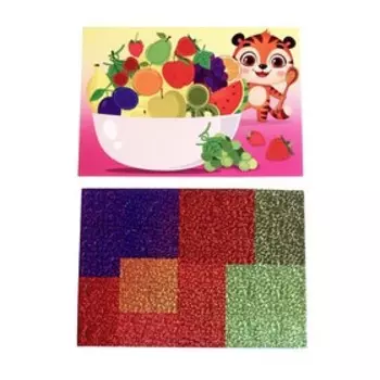 Стикерная мозаика «Фрукты»