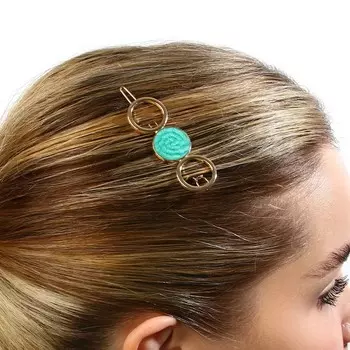 Стильная заколка на подложке "Только для тебя", 0.3 х 1.2 х 6.6 см