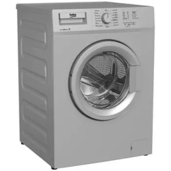 Стиральная машина Beko WRS55P1BSS, класс А, 1000 об/мин, 5 кг, серебристая