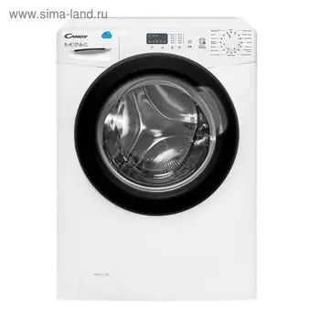 Стиральная машина Candy CS4 1051DB1/2-07, класс А+, 1000 об/мин, 5 кг, бело-чёрная