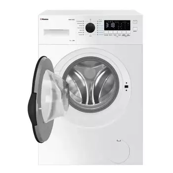 Стиральная машина Hansa WHN712SD2, класс A++ 1200 об/мин, до 7 кг, бело-чёная