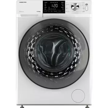 Стиральная машина HIBERG i-DDQ6A - 1214 W, класс А+++, 1400 об/мин, до 12 кг, белая
