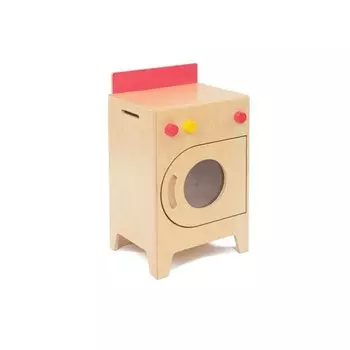 Стиральная машина игровая, 400350650 мм, цвет бежевый / красный