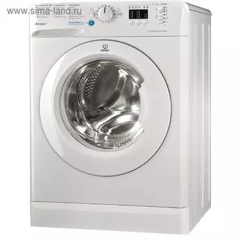 Стиральная машина Indesit BWSA 51051 1, класс А+, 1000 об/мин, до 5 кг, белая
