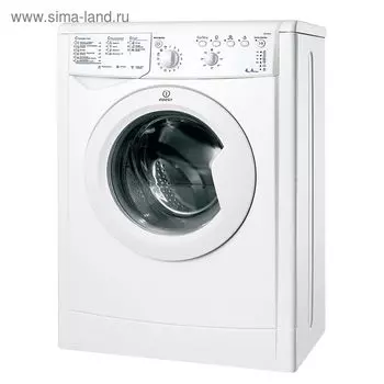 Стиральная машина Indesit IWUB 4085 (CIS), класс А, 800 об/мин, до 4 кг, белая