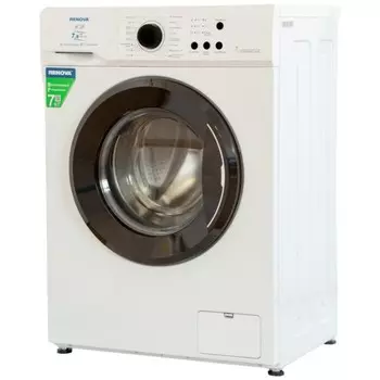 Стиральная машина Renova WAF-7012M11, класс А+++, 1000 об/мин, до 7 кг, белая