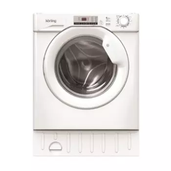 Стиральная машина с сушкой Krting KWDI 1485 W, 8 кг, 13 режимов, отлож. старт, 70 см, белая