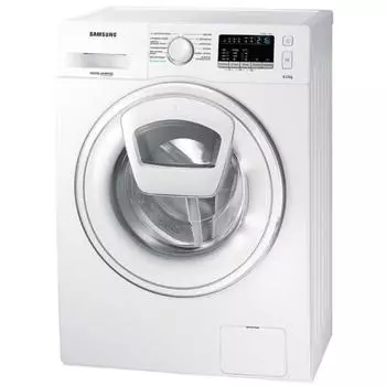 Стиральная машина Samsung WW60K40G08WDLP, класс А, 1200 об/мин, до 6 кг, функция пара, белая